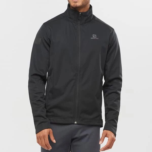 Vestes De Ski SALOMON GTX® WS SSHELL JKT M BLACK 21 Noir 4 Vestes De Ski SALOMON GTX® WS SSHELL JKT M BLACK 21 Noir – Image 2