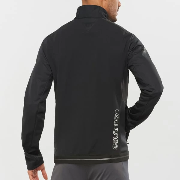 Vestes De Ski SALOMON GTX® WS SSHELL JKT M BLACK 21 Noir 5 Vestes De Ski SALOMON GTX® WS SSHELL JKT M BLACK 21 Noir – Image 3