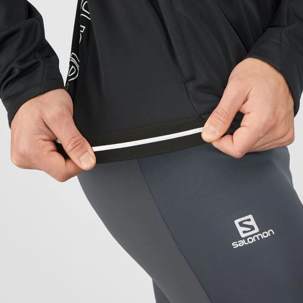 Vestes De Ski SALOMON GTX® WS SSHELL JKT M BLACK 21 Noir 6 Vestes De Ski SALOMON GTX® WS SSHELL JKT M BLACK 21 Noir – Image 4