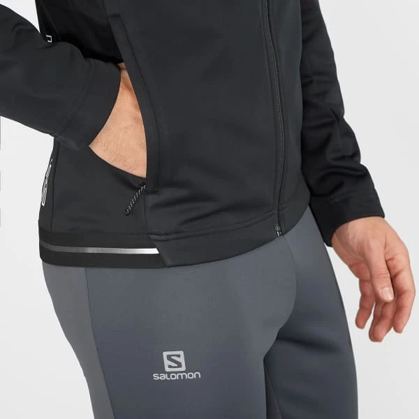 Vestes De Ski SALOMON GTX® WS SSHELL JKT M BLACK 21 Noir 7 Vestes De Ski SALOMON GTX® WS SSHELL JKT M BLACK 21 Noir – Image 5