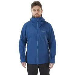 Vestes De Ski RAB KANGRI GTX JACKET INK 23 Bleu -Vêtements hiver Homme Soldes 9 92595 kangri gtx jacket ink qwh 01 ink 03