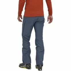 Pantalons De Ski PATAGONIA M'S UPSTRIDE PANTS SMOLDER BLUE 23 Gris -Vêtements hiver Homme Soldes 9 92946 m s upstride pants smolder blue 29955 smdb 03
