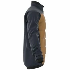 Vestes De Ski ADIDAS TX HYB INS JKT INK LEGEND 22 Bleu / Marron -Vêtements hiver Homme Soldes 9 93230 tx hyb ins jkt encre legende gq2293 04