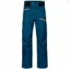 Pantalons De Ski ORTOVOX 3L DEEP SHELL PANTS M PETROL BLUE 23 Bleu -Vêtements hiver Homme Soldes 9 93581 3l deep shell pants m petrol blue 70851 pb 01