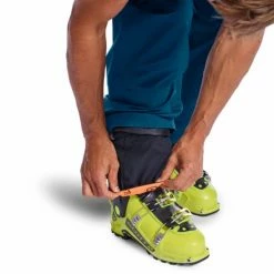 Pantalons De Ski ORTOVOX 3L DEEP SHELL PANTS M PETROL BLUE 23 Bleu -Vêtements hiver Homme Soldes 9 93581 3l deep shell pants m petrol blue 70851 pb 06