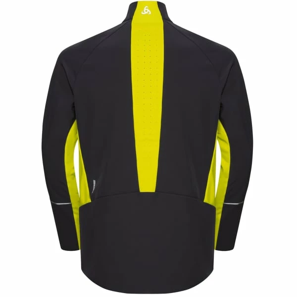 Vestes De Ski ODLO ENGVIK JACKET BLACK-EVENING PRIMROSE 22 Noir / Jaune 4 Vestes De Ski ODLO ENGVIK JACKET BLACK-EVENING PRIMROSE 22 Noir / Jaune – Image 2