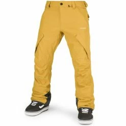 Pantalons De Ski VOLCOM NEW ARTICULATED PANT RESIN GOLD 22 Jaune