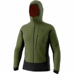 Vestes De Ski DYNAFIT FREE ALPHA DIRECT HOOD JKT M WINTER MOSS 23 Vert / Noir