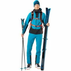 Vestes De Ski DYNAFIT TLT DYNASTRETCH JKT M REEF 22 Bleu / Noir -Vêtements hiver Homme Soldes 9 95957 tlt dst jkt m reef 08 0000071500 8561 02