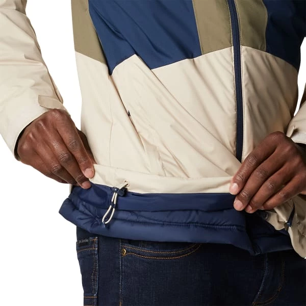 Vestes De Ski COLUMBIA WALLOWA PARK INTERCHANGE JKT ANT FOSSIL STONE GREEN, COLL NAVY 22 Bleu / Vert / Beige 7 Vestes De Ski COLUMBIA WALLOWA PARK INTERCHANGE JKT ANT FOSSIL STONE GREEN, COLL NAVY 22 Bleu / Vert / Beige – Image 5