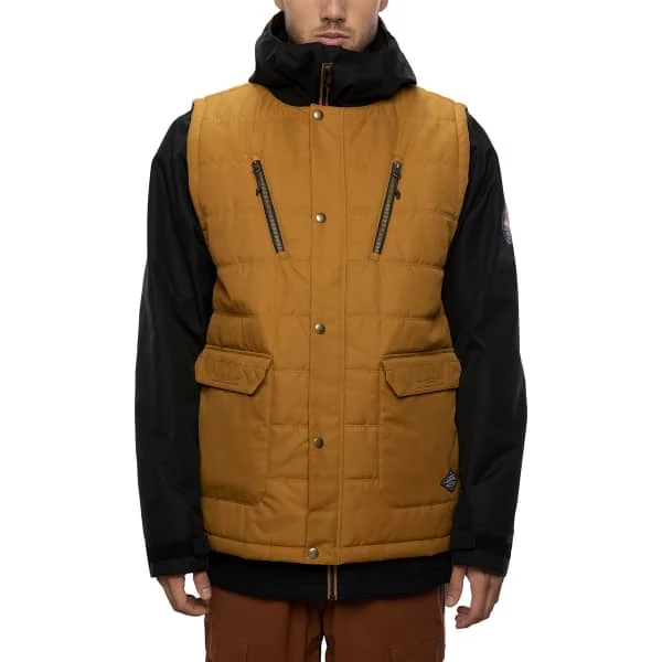 Vestes De Ski 686 SMARTY 5-IN-1 COMPLETE JACKET GOLDEN BROWN 21 Marron / Noir 3 Vestes De Ski 686 SMARTY 5-IN-1 COMPLETE JACKET GOLDEN BROWN 21 Marron / Noir
