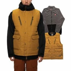 Vestes De Ski 686 SMARTY 5-IN-1 COMPLETE JACKET GOLDEN BROWN 21 Marron / Noir 10 Vestes De Ski 686 SMARTY 5-IN-1 COMPLETE JACKET GOLDEN BROWN 21 Marron / Noir -Vêtements hiver Homme Soldes 9 96255 smarty 5 in 1 complete jacket golden brown m0w109 gb 03