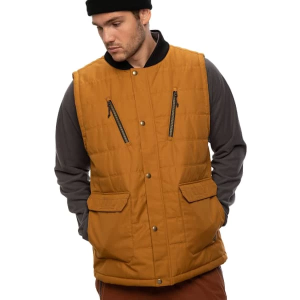 Vestes De Ski 686 SMARTY 5-IN-1 COMPLETE JACKET GOLDEN BROWN 21 Marron / Noir 6 Vestes De Ski 686 SMARTY 5-IN-1 COMPLETE JACKET GOLDEN BROWN 21 Marron / Noir – Image 4