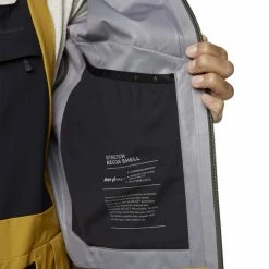 Vestes De Ski BLACK DIAMOND M RECON STRETCH SKI SHELL AMBER-TUNDRA-BLACK 23 Jaune / Vert / Noir -Vêtements hiver Homme Soldes 9 96358 m recon stretch ski shell amber tundra black apk6hi 9353 04