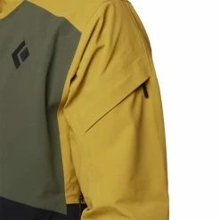 Vestes De Ski BLACK DIAMOND M RECON STRETCH SKI SHELL AMBER-TUNDRA-BLACK 23 Jaune / Vert / Noir -Vêtements hiver Homme Soldes 9 96358 m recon stretch ski shell amber tundra black apk6hi 9353 06