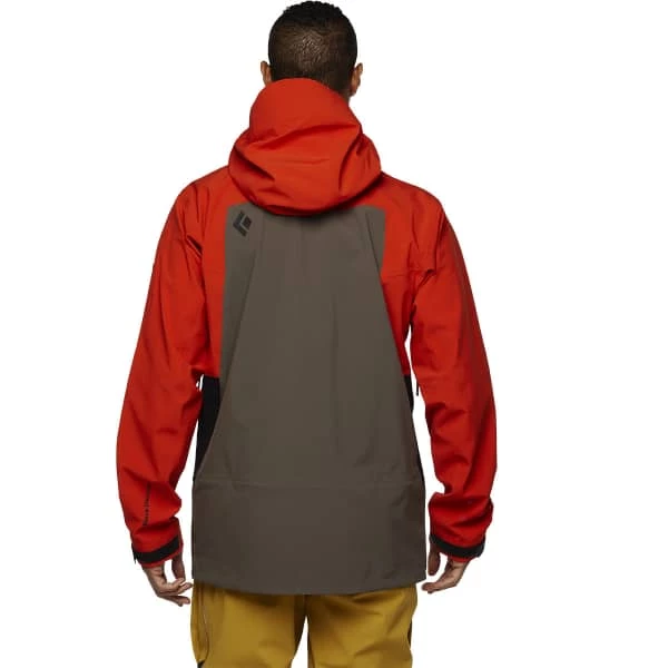 Vestes De Ski BLACK DIAMOND M RECON STRETCH SKI SHELL OCTANE-WALNUT-BLACK 22 Marron / Noir / Orange 5 Vestes De Ski BLACK DIAMOND M RECON STRETCH SKI SHELL OCTANE-WALNUT-BLACK 22 Marron / Noir / Orange – Image 3