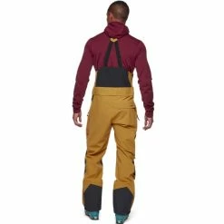Pantalons De Ski BLACK DIAMOND M RECON BIBS AMBER-BLACK 23 Jaune -Vêtements hiver Homme Soldes 9 96364 m recon bibs amber black ap741020 9354 02