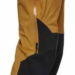 Pantalons De Ski BLACK DIAMOND M RECON BIBS AMBER-BLACK 23 Jaune -Vêtements hiver Homme Soldes 9 96364 m recon bibs amber black ap741020 9354 06