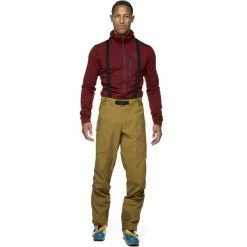 Pantalons De Ski BLACK DIAMOND M DAWN PATROL PANTS DARK CURRY 23 Marron
