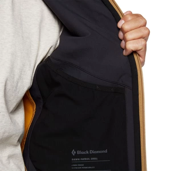 Vestes Softshells BLACK DIAMOND M DAWN PATROL SHELL BLACK 22 Noir 6 Vestes Softshells BLACK DIAMOND M DAWN PATROL SHELL BLACK 22 Noir – Image 4