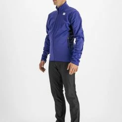Vestes De Ski SPORTFUL SQUADRA JKT BLUE CERAMIC BLACK 22 Bleu -Vêtements hiver Homme Soldes 9 96443 squadra jkt blue ceramic black 0421517 584 03