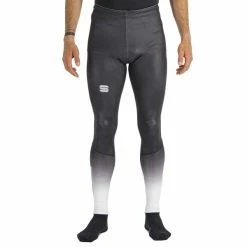 Collants De Ski SPORTFUL APEX TIGHT BLACK/LIGHT WHITE 22 Gris / Noir