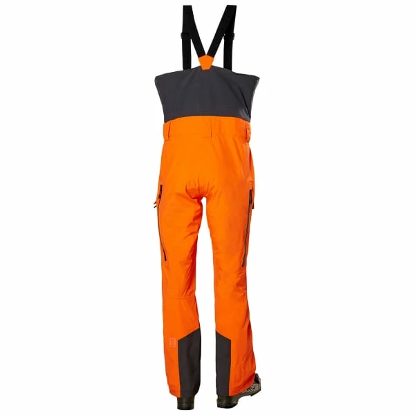 Pantalons De Ski HELLY HANSEN SOGN BIB SHELL PANT BRIGHT 22 Orange 4 Pantalons De Ski HELLY HANSEN SOGN BIB SHELL PANT BRIGHT 22 Orange – Image 2