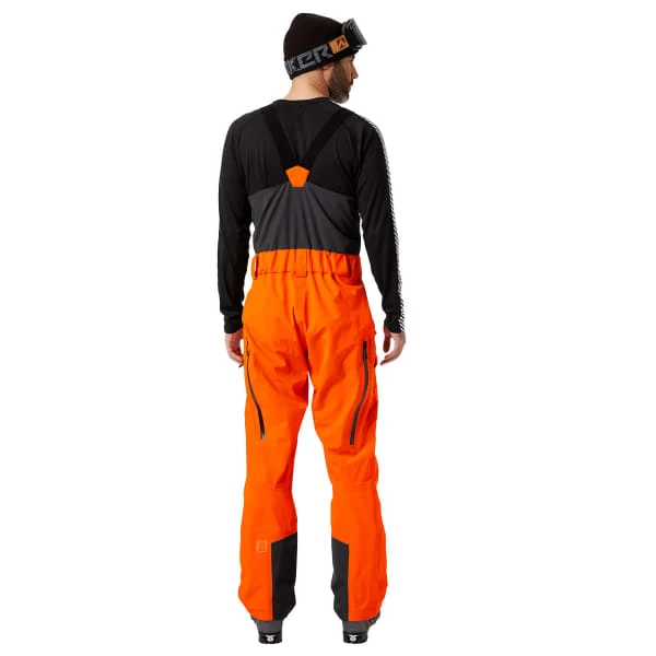Pantalons De Ski HELLY HANSEN SOGN BIB SHELL PANT BRIGHT 22 Orange 6 Pantalons De Ski HELLY HANSEN SOGN BIB SHELL PANT BRIGHT 22 Orange – Image 4