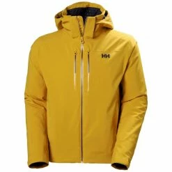 Vestes De Ski HELLY HANSEN ALPHA LIFALOFT JACKET ARROWWOOD 22 Jaune