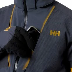 Vestes De Ski HELLY HANSEN FREEWAY JACKET SLATE 22 Gris -Vêtements hiver Homme Soldes 9 96704 freeway jacket slate 65740 984 05