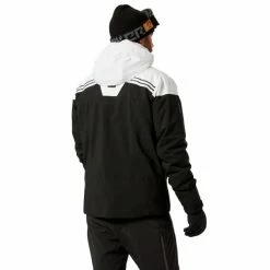 Vestes De Ski HELLY HANSEN ALPHA INFINITY JACKET BLACK 22 Blanc / Noir -Vêtements hiver Homme Soldes 9 96710 alpha infinity jacket black 65775 990 04
