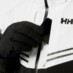 Vestes De Ski HELLY HANSEN ALPHA INFINITY JACKET BLACK 22 Blanc / Noir -Vêtements hiver Homme Soldes 9 96710 alpha infinity jacket black 65775 990 06