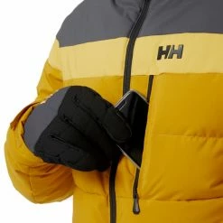 Vestes De Ski HELLY HANSEN BOSSANOVA PUFFY JKT ARROWWOOD 22 Jaune / Gris -Vêtements hiver Homme Soldes 9 96716 bossanova puffy jkt arrowwood 65781 349 05