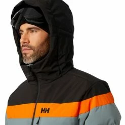 Vestes De Ski HELLY HANSEN BOSSANOVA PUFFY JKT TROOPER 22 Gris -Vêtements hiver Homme Soldes 9 96718 bossanova puffy jkt trooper 65781 591 05