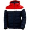Vestes De Ski HELLY HANSEN BOSSANOVA PUFFY JKT NAVY 23 Bleu / Rouge