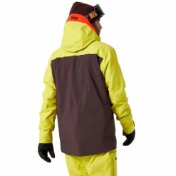 Vestes De Ski HELLY HANSEN POWDREAMER JKT BOURBON 22 Jaune / Marron -Vêtements hiver Homme Soldes 9 96731 powdreamer jkt bourbon 65788 674 04