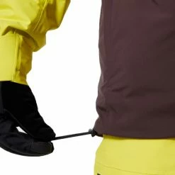 Vestes De Ski HELLY HANSEN POWDREAMER JKT BOURBON 22 Jaune / Marron -Vêtements hiver Homme Soldes 9 96731 powdreamer jkt bourbon 65788 674 05