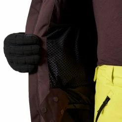 Vestes De Ski HELLY HANSEN POWDREAMER JKT BOURBON 22 Jaune / Marron -Vêtements hiver Homme Soldes 9 96731 powdreamer jkt bourbon 65788 674 06