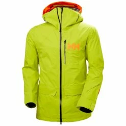 Vestes De Ski HELLY HANSEN RIDGE INFINITY SHELL JKT SWEET LIME 22 Jaune