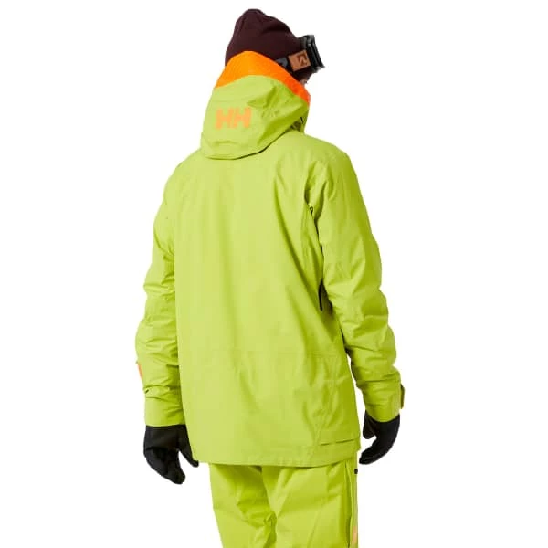 Vestes De Ski HELLY HANSEN RIDGE INFINITY SHELL JKT SWEET LIME 22 Jaune 6 Vestes De Ski HELLY HANSEN RIDGE INFINITY SHELL JKT SWEET LIME 22 Jaune – Image 4