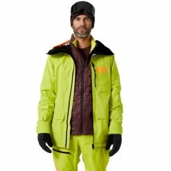 Vestes De Ski HELLY HANSEN RIDGE INFINITY SHELL JKT SWEET LIME 22 Jaune 12 Vestes De Ski HELLY HANSEN RIDGE INFINITY SHELL JKT SWEET LIME 22 Jaune -Vêtements hiver Homme Soldes 9 96739 ridge infinity shell jkt sweet lime 65809 350 05