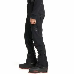 Pantalons De Ski HAGLÖFS DISCOVER TOURING PANT TRUE BLACK 22 Noir -Vêtements hiver Homme Soldes 9 97045 discover touring pant true black 605125 2c5 03