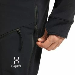 Pantalons De Ski HAGLÖFS DISCOVER TOURING PANT TRUE BLACK 22 Noir -Vêtements hiver Homme Soldes 9 97045 discover touring pant true black 605125 2c5 04