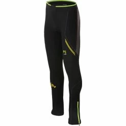 Pantalons De Ski KARPOS ALAGNA EVO PANT BLACK/ASPHALT/YELLOW FLUO 22 Noir