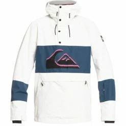 Vestes De Ski QUIKSILVER STEEZE JK M SNJT WBK0 22 Blanc