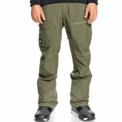 Pantalons De Ski QUIKSILVER UTILTY PT M SNPT CRE0 22 Vert