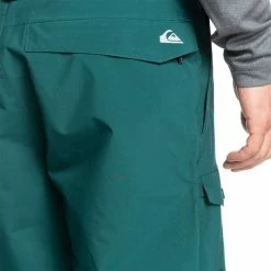 Pantalons De Ski QUIKSILVER UTILTY PT M SNPT GSR0 22 Vert -Vêtements hiver Homme Soldes 9 97180 utilty pt m snpt gsr0 eqytp03140 gsr0 04