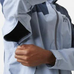 Vestes De Ski HELLY HANSEN VERGLAS 2L RIPSTOP SHELL JACKET DUSTY 21 Bleu -Vêtements hiver Homme Soldes 9 98253 verglas 2l ripstop shell jacket dusty 555 62687 555 03