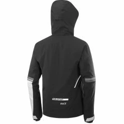 Vestes De Ski SALOMON RACE JKT M BLACK/WHITE 21 Noir 10 Vestes De Ski SALOMON RACE JKT M BLACK/WHITE 21 Noir -Vêtements hiver Homme Soldes 9 98359 race jkt m black white lc1436100 04