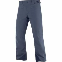 Pantalons De Ski SALOMON UNTRACKED PANT M NIGHT SKY/HEATHER 21 Bleu